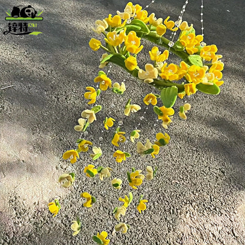 手工网红花风铃料内送蜜创意礼锌特扭扭棒桂材自制室挂饰闺朋友物,玩具/童车/益智/积木/模型,手工创意粘贴类,淘宝优惠券,粉丝福利购,淘宝优惠卷