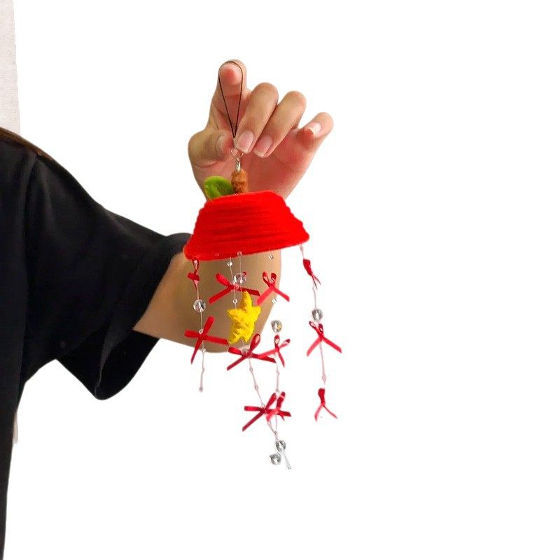 诞果风铃扭DI手工料自装饰置小圣节苹扭棒Y材包制挂饰场景布礼物,玩具/童车/益智/积木/模型,手工创意粘贴类,淘宝优惠券,粉丝福利购,淘宝优惠卷