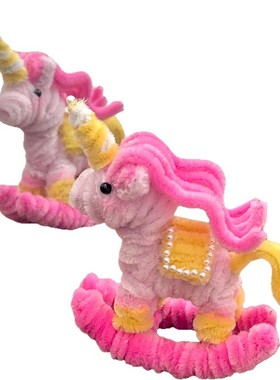 锌202款新扭d材料小马爱挂过饰物特6新年小马扭棒iy包可件年装礼