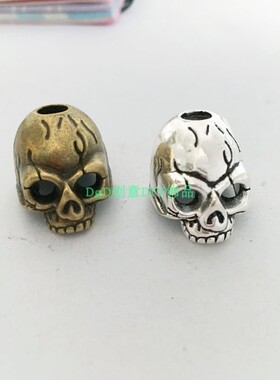 欧美朋克风复古骷髅挂件合金饰品