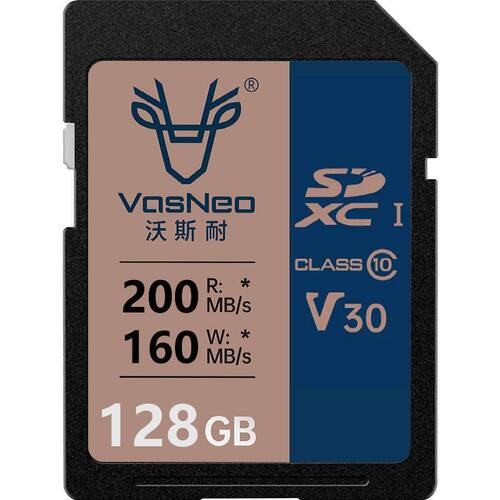 沣标沃斯耐128G高速V30储存卡SD卡微单反数码摄相机内存卡高速