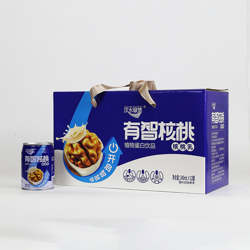 汉水绿梦有智核桃乳植物蛋白饮料口感纯正