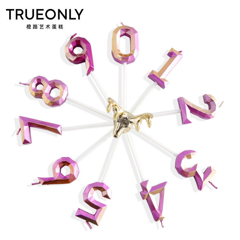 橙路高颜值儿童紫色几何幻彩数字生日蜡烛只随蛋糕配送不单独配送,零食/坚果/特产,生日/节日蛋糕,淘宝优惠券,粉丝福利购,淘宝优惠卷