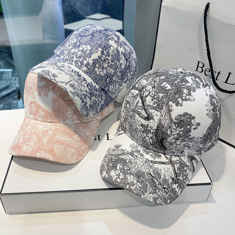 棒球帽女夏季潮牌百搭印花鸭舌帽男显脸小新款时尚防晒遮阳帽子潮,服饰配件/皮带/帽子/围巾,帽子,淘宝优惠券,粉丝福利购,淘宝优惠卷