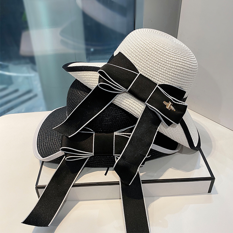 夏季气质百搭沙滩草帽女大檐包邮