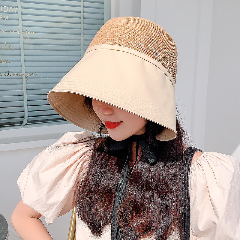 春夏季休闲百搭小众渔夫帽女防晒
