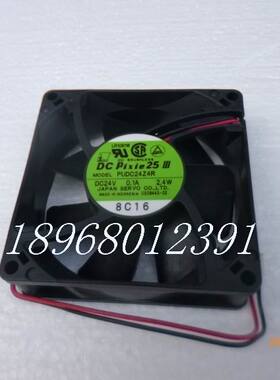 全新 伺服 8025 24V 2.4W PUDC24Z4R 双滚珠 变频散热风扇