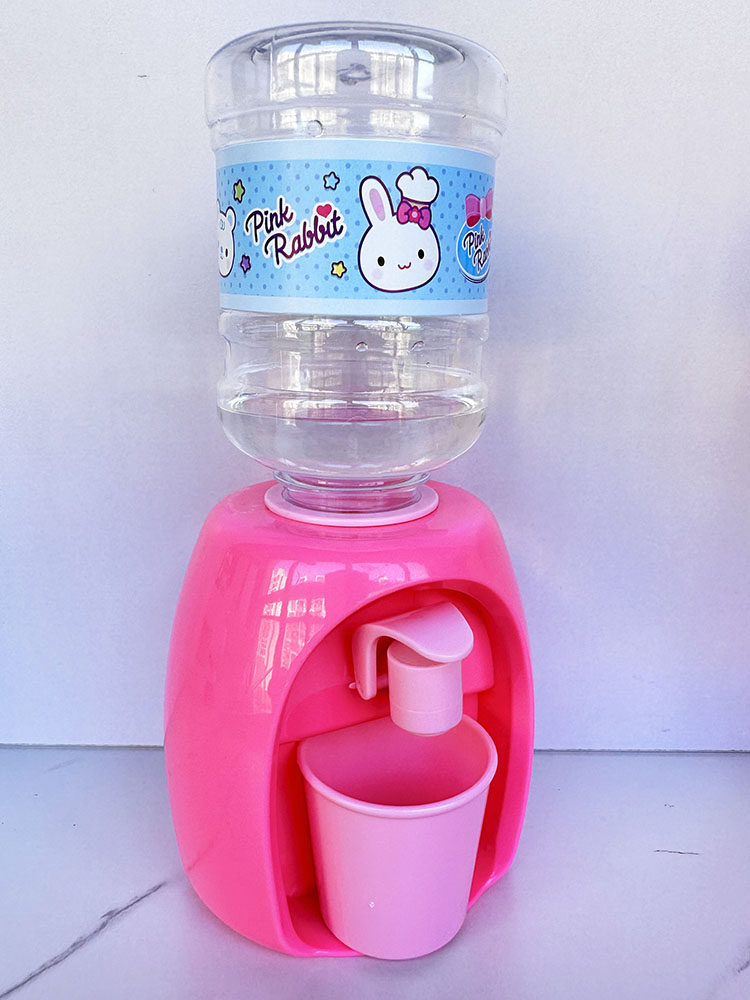 어린이 놀이 집 미니 주방 장난감 정수기는 3 6세를 위한 물 교육용 실제 요리 세트를 분배할 수 있습니다