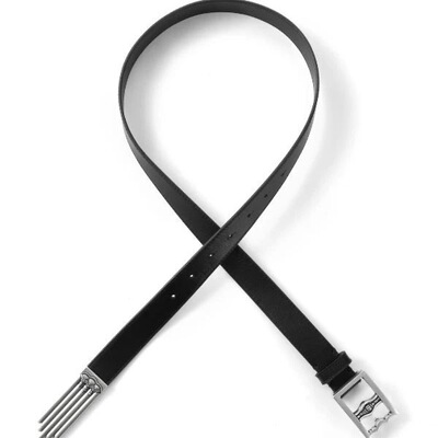 ClareLewis头层牛皮拳刃皮带