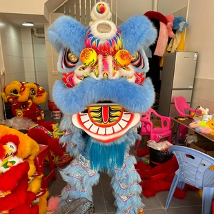 醒狮泡沫狮佛装舞狮头3号成人狮中学生舞狮表演全套耐摔轻巧醒狮