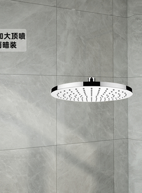 科勒花洒顶喷圆形方形随心雨莲蓬头配件K-18359/99946T-CP