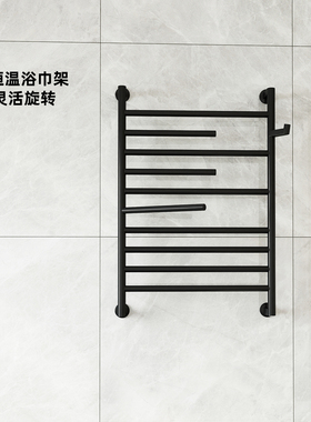 科勒电热毛巾架家用卫生间浴室智能恒温电加热烘干架K-29352T-A-7