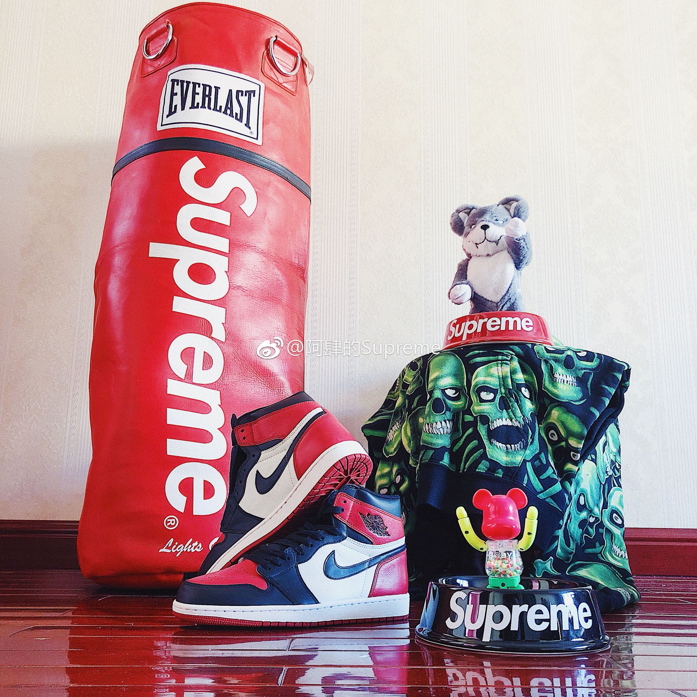Supreme 16Ss Everlast Boxing 限量 拳击沙袋 沙包