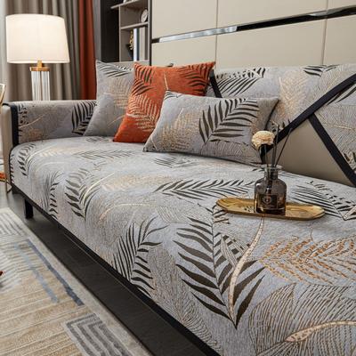 新款高级SMT5268尼感雪尔芭蕉叶沙发垫背四季通用防滑套坐垫沙发