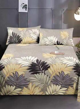 原东棉老粗厚布床单Lo+1Ayog单件加加密山粗布单人双人生床学单加