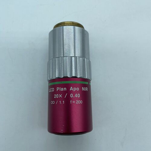 LCD Plan Apo NIR 20X/0.40 近红外显微物镜 三丰议价维修