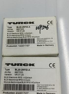 BL20-2RFID-A 图尔克工控模块 订货号6827233议价维修