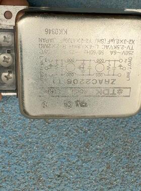 ZRAC2206-11 TDK电源滤波器 250V 6A 50/60Hz 接线端子议价维修