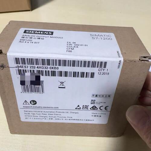 6ES7232-4HD32-0XB0 模拟输工控模块 SM1232 S7-1200议价维修