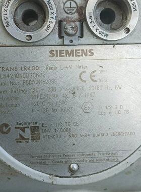 7ML54210ND030BJ2 四线制高频雷达料位计 工业测量器件议价维修