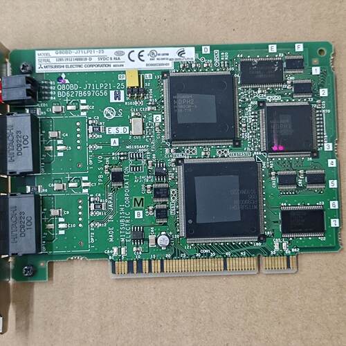 Q80BD-J71LP21-25 工控通讯板 工业自动化控制模块议价维修