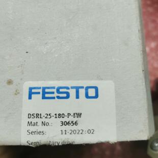 DSRL-25-180-P-FW 30656 费斯托气动气缸工控自动化配件议价维修