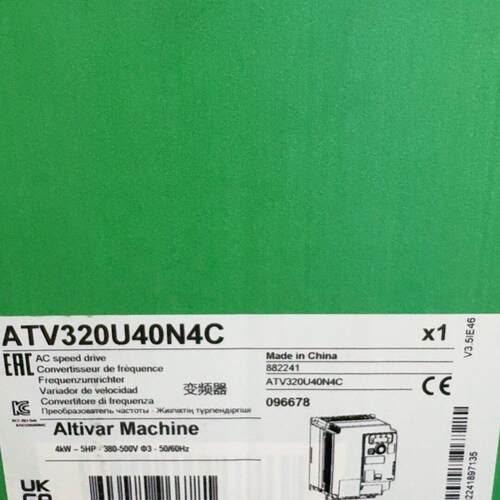 ATV320U40N4C 变频器 4KW三相380-500V调速装置议价维修