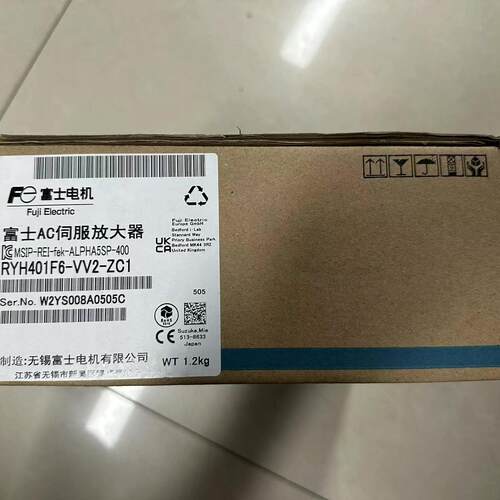RYH401F6-VV2-ZC1 富士伺服驱动器 400w AC伺服放大器议价维修