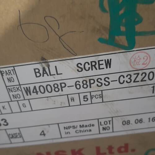 W4008P-68PSS-C3Z20BB 滚珠丝杠 磨制工业机械传动配件议价维修