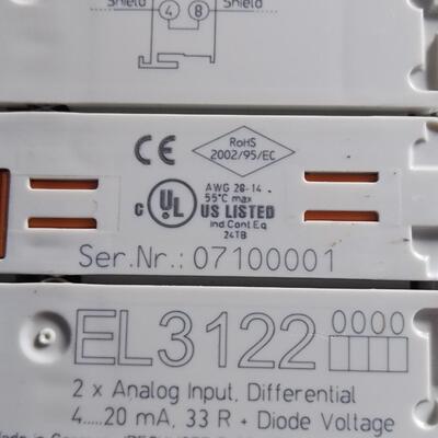EL3122 倍福模拟输入差分工控模块 工业自动化控制模块议价维修