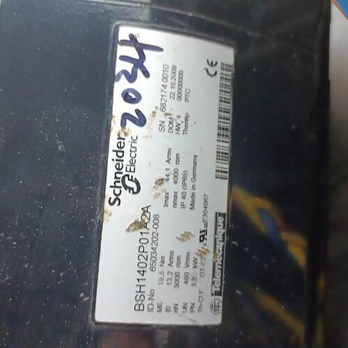 BSH1402P01A2A 伺服电机 3.8KW 480V 工业自动化配件议价维修