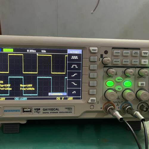 GA1102CAL 国睿安泰信数字存储示波器 100MHz 1GS/s彩色议价维修