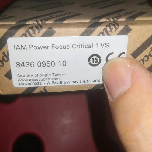 8436 0950 10 PF6000 IAM Power Focus 阿特拉斯工控配件议价维修