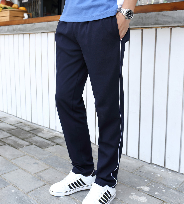 加绒校服裤初中高中学生大码保暖