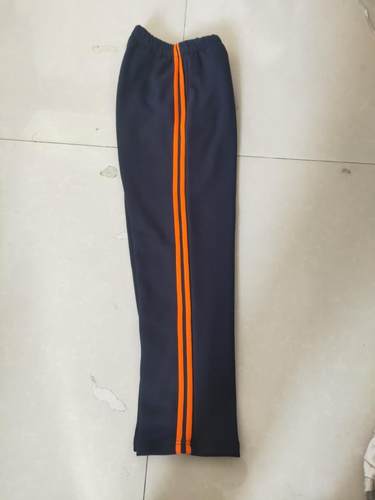 冬季纯棉校服桔色休闲运动裤