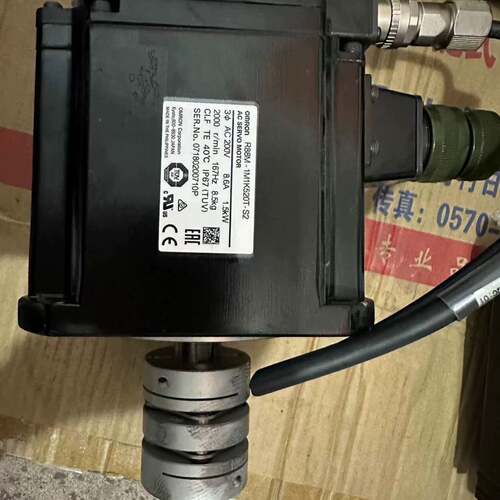 可维修欧姆龙R88M-1M1K520T-S2，1.5kw伺服电机。议价