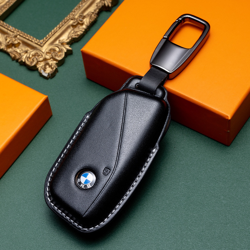 适用宝马I5 530E 535LE 525i 6系GT630i i5 i7钥匙套高档遥控包皮