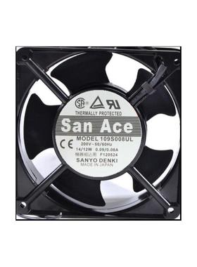 SanAce120 109S008UL 109S025UL 109S078UL 109S072UL AC220V风机