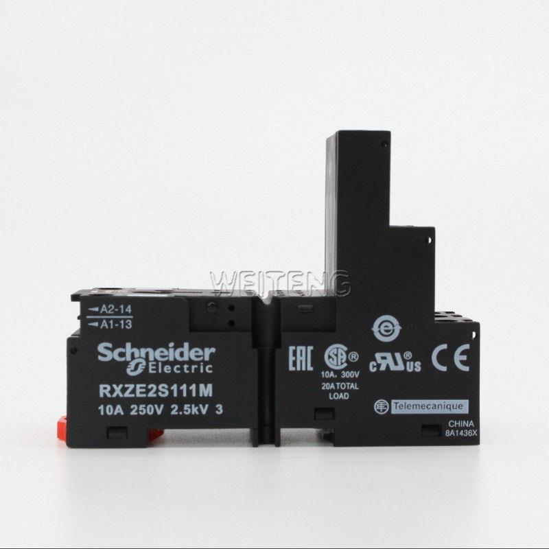 RXZE2S111M 中间小型电磁继电器底座分离式 11脚 10A 250V