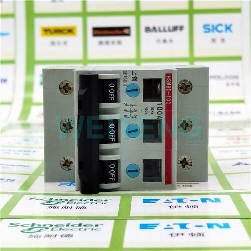 9年老店 杭申 HSM8D-100隔离负荷开关总闸分合三相断路器杭州之江