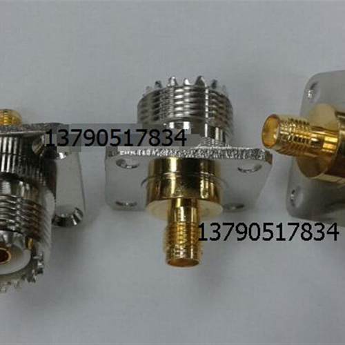 高频对讲机连接器SL16-KF UHF-KF UHF母座或M母头/座 法兰母座UHF
