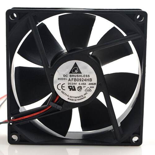 台达 AFB0924HB DC 24V 0.45A 90*90*25MM 9CM 变频器散热风扇