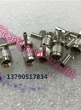 迷你BNC-JW-1.5射频2M信号头 CC4公弯头通用RG179高清SDI高频接头