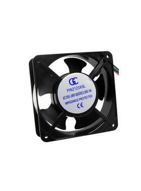 全新 SNUON P/N2123XSL 12038 110V/220V 4线散热风扇  金属框