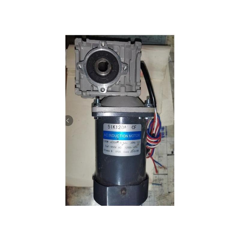 BHP7238东贝冰淇淋机奶浆泵减速器RV030电动机马达51K120A1CF120W