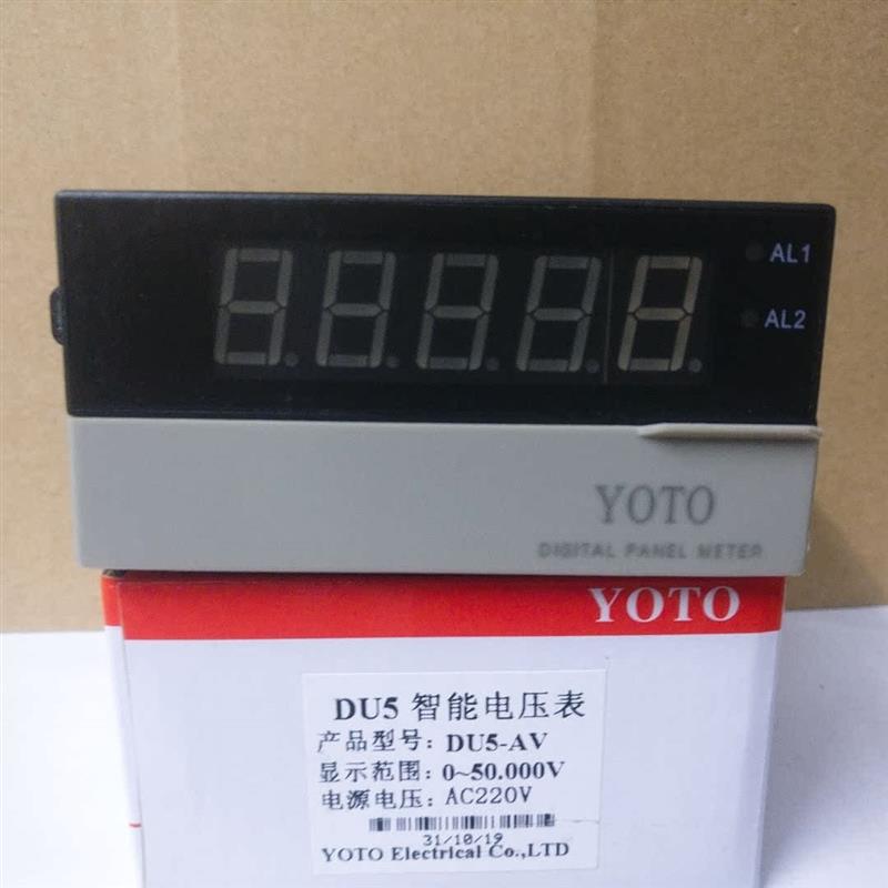北崎YOTO 真有效值数显上下限电流电压表 DU5 变送报警RS485通讯
