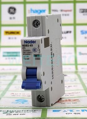 上海 NDB2-63 空气开关1P单相230V单极小型断路器直流电