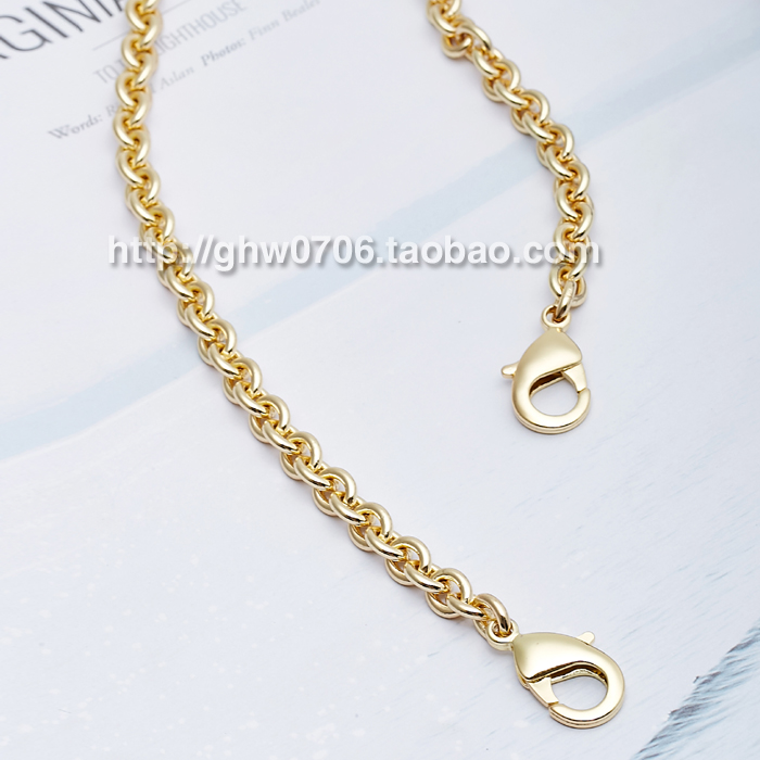 精琢高端经典女包链子7mm细链条单肩包带环链子斜挎单买装饰链 耿|ruв категории Аксессуары, сумки и обувь/аксессуары для ремня, пакет аксессуаров, бельтинг - от Buy2taobao.com для оказания профессиональной услуги покупки агента Taobao