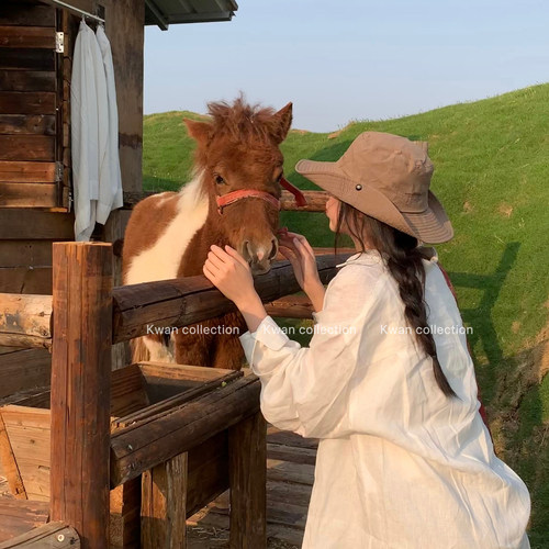 日系夏季徒步登山百搭渔夫帽遮阳