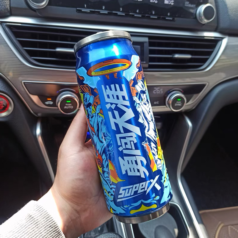创意潮流保温杯啤酒百事易拉罐网红抖音学生水杯子咖啡杯情侣礼物